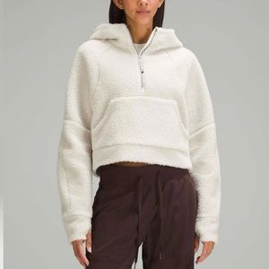 NWT Lululemon Scuba Half Zip Fleece Hoodie
